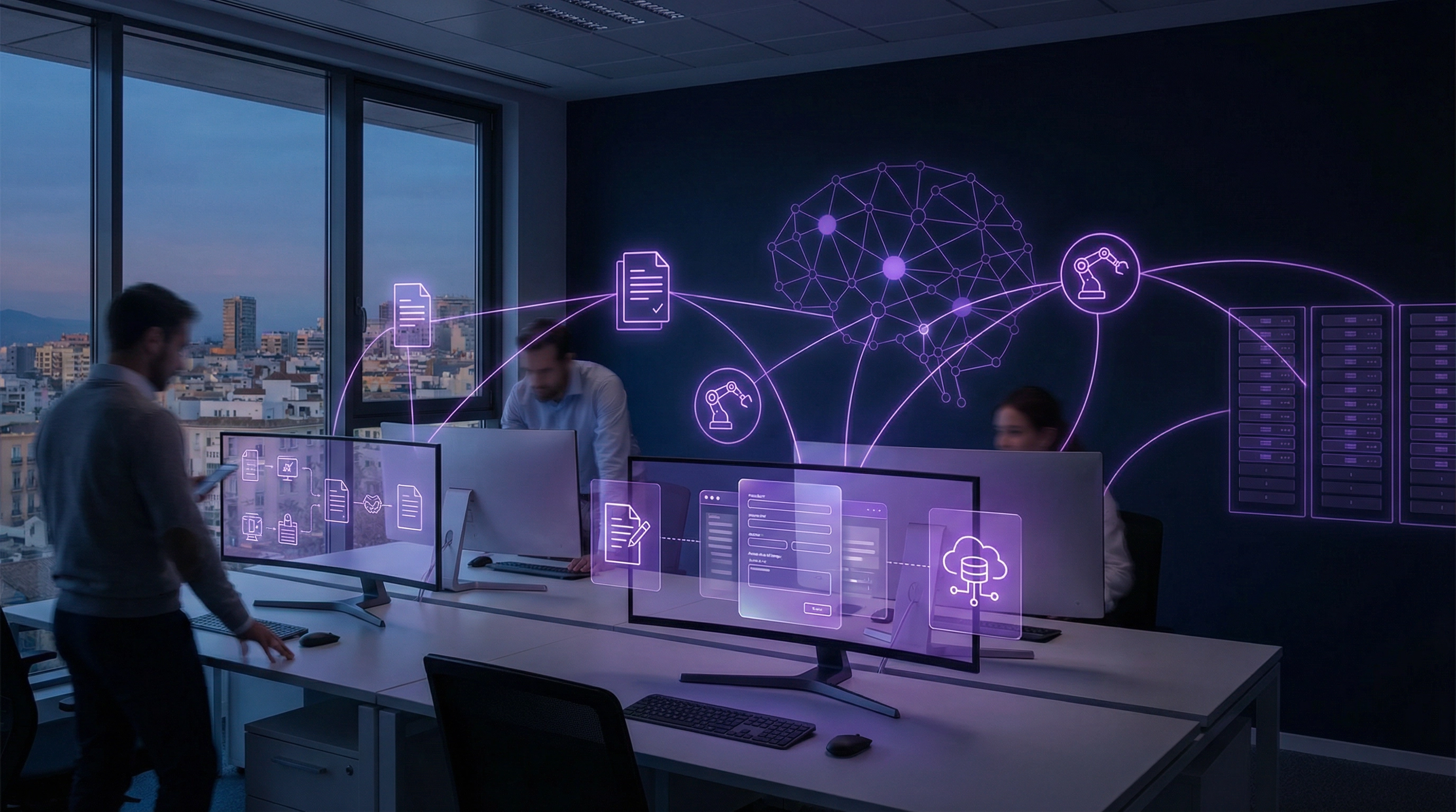 Automatización de procesos administrativos con inteligencia artificial