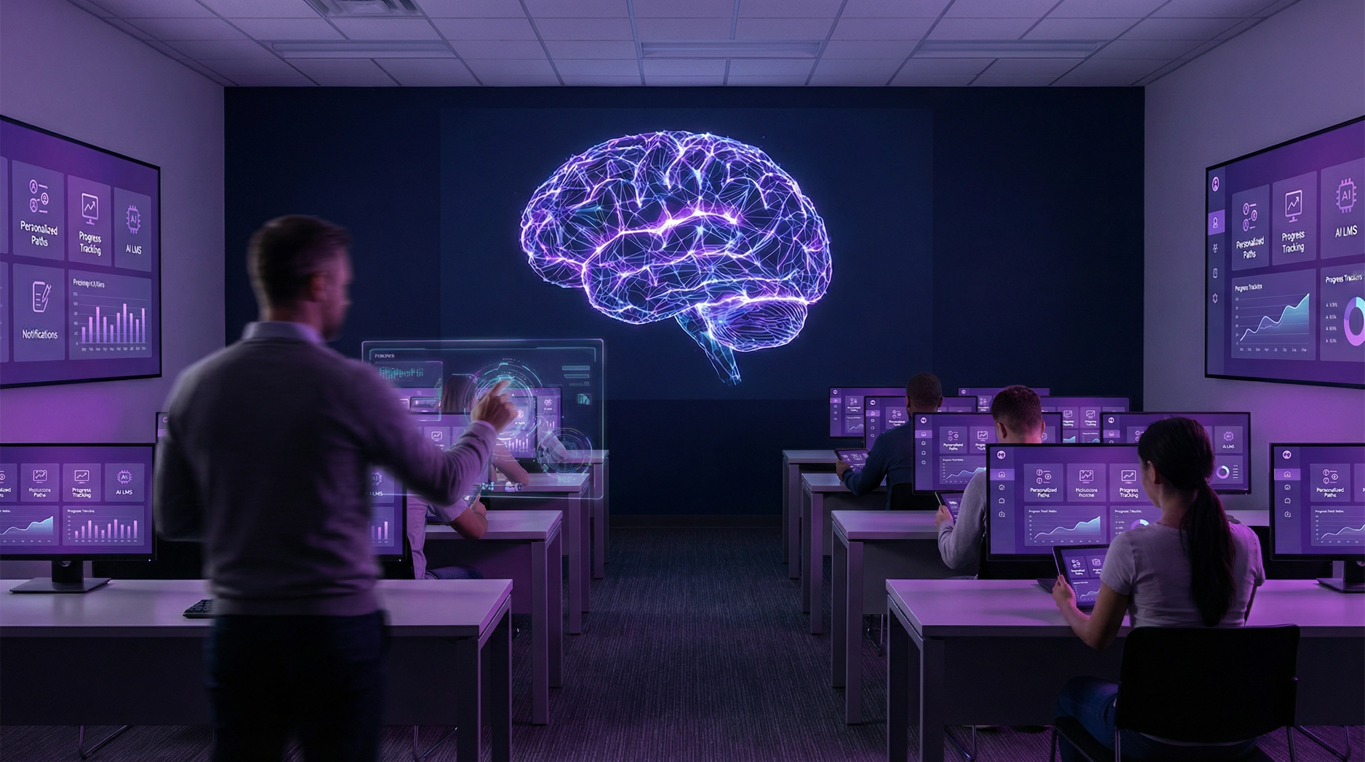 IA para academias y centros de formación: chatbots tutores virtuales y automatización