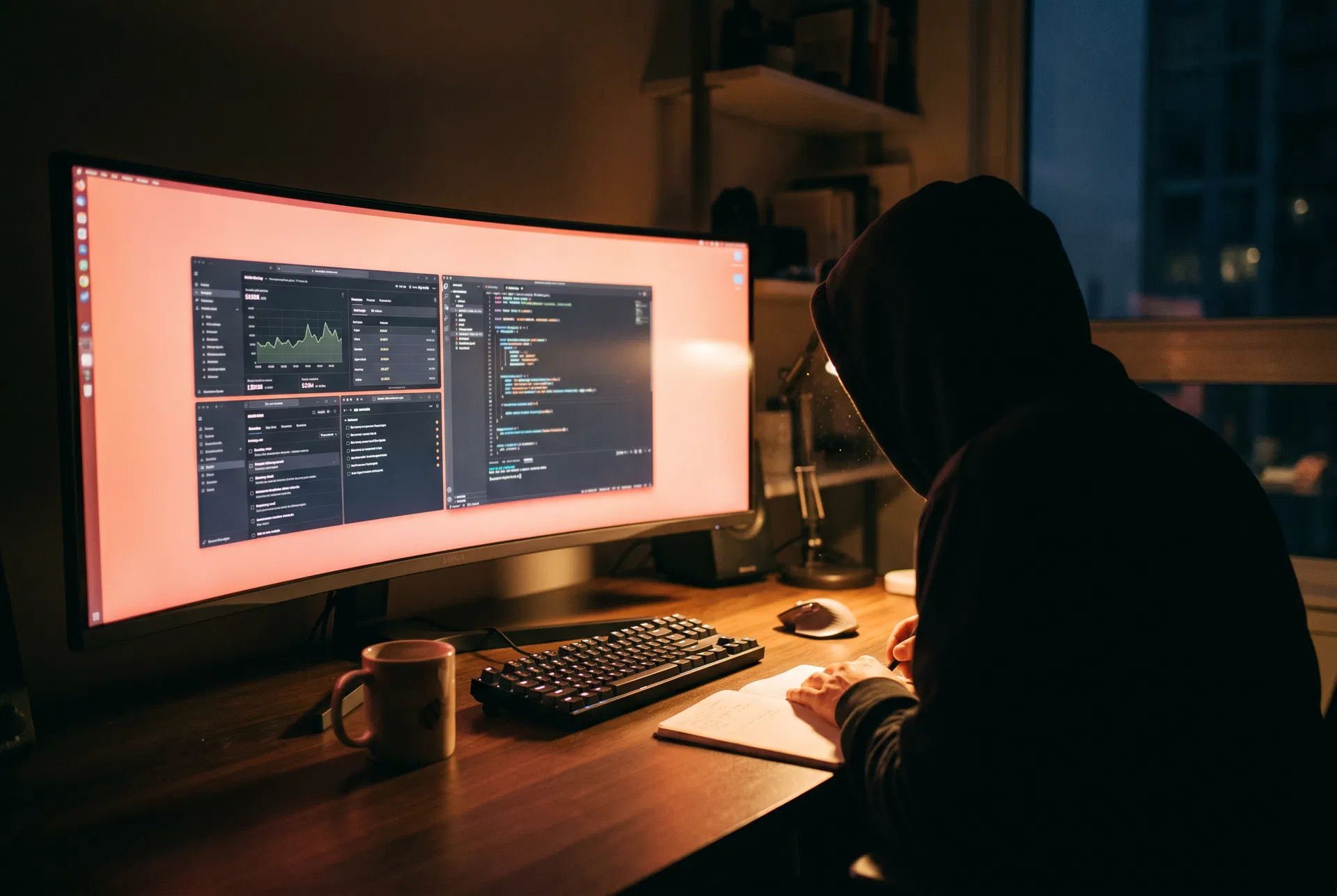 Solo founder workspace