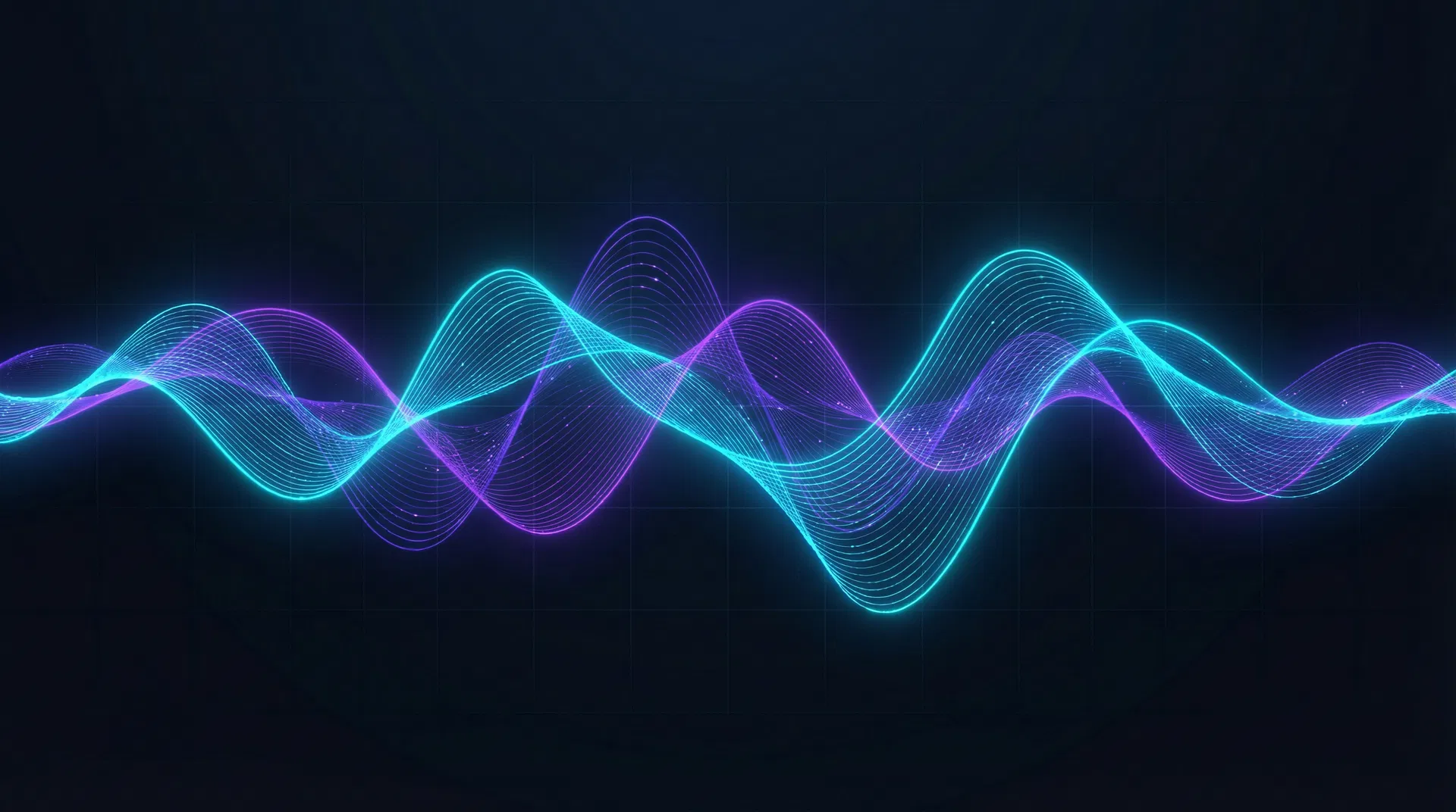 音频声波可视化背景图