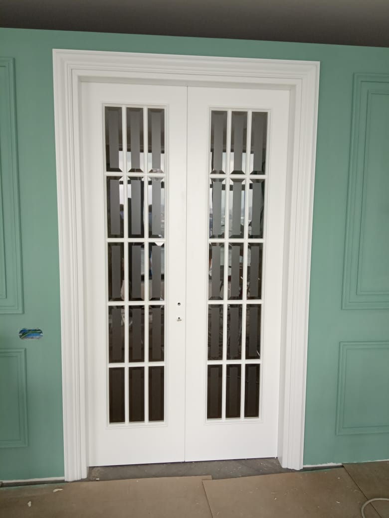 Белые Французские Двери Классика