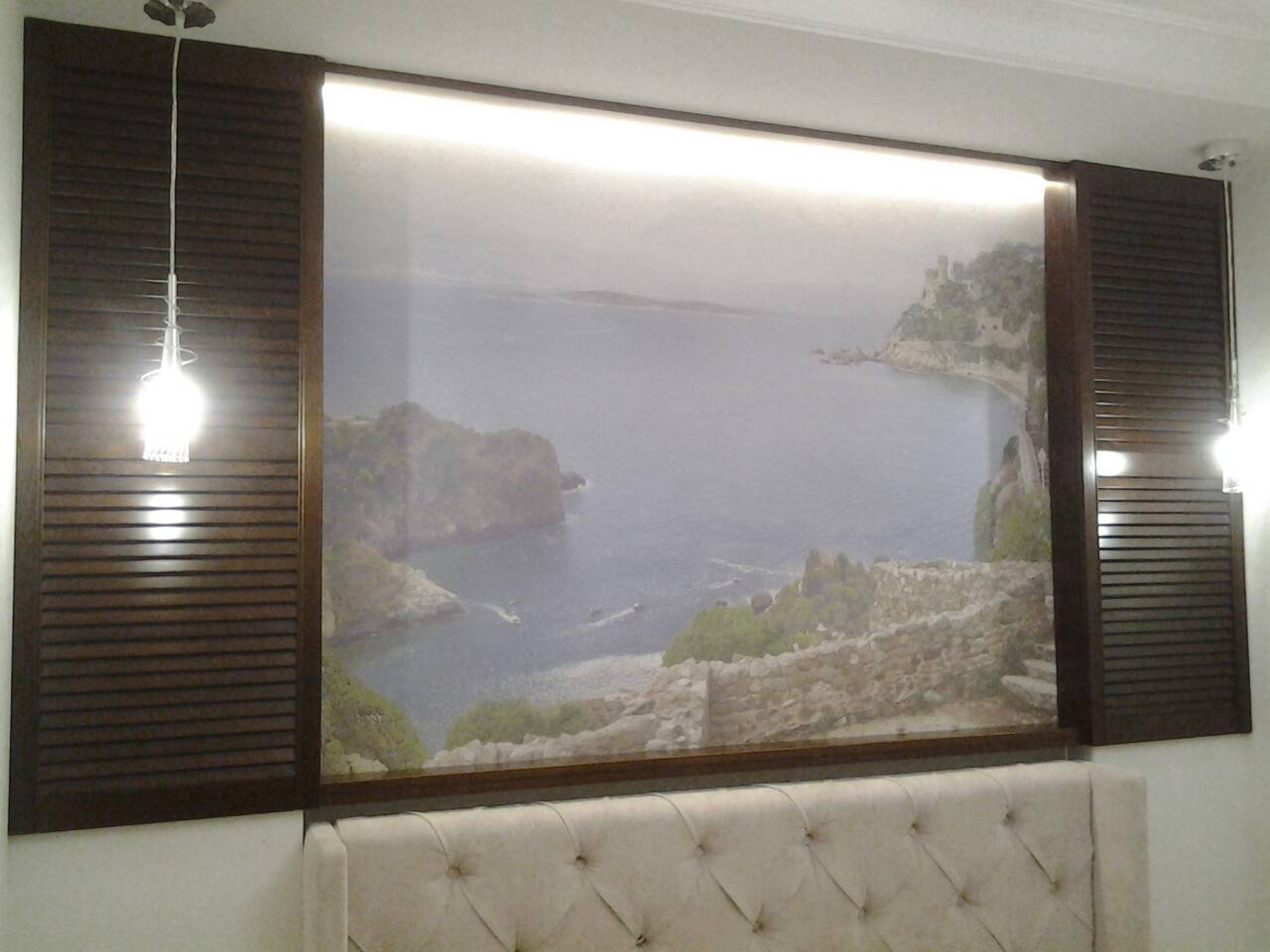 Декоративная панель с пейзажем