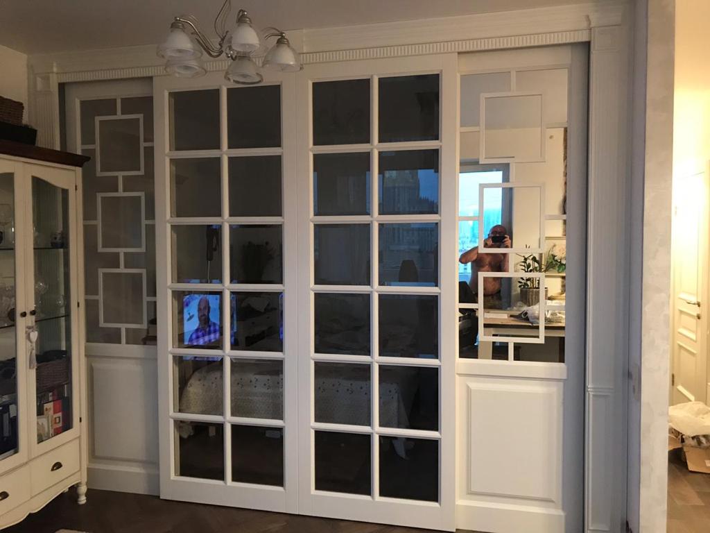 Элегантные раздвижные перегородки