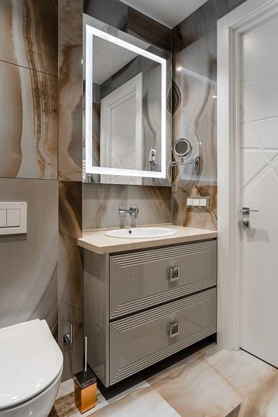 Элегантная тумба для ванной