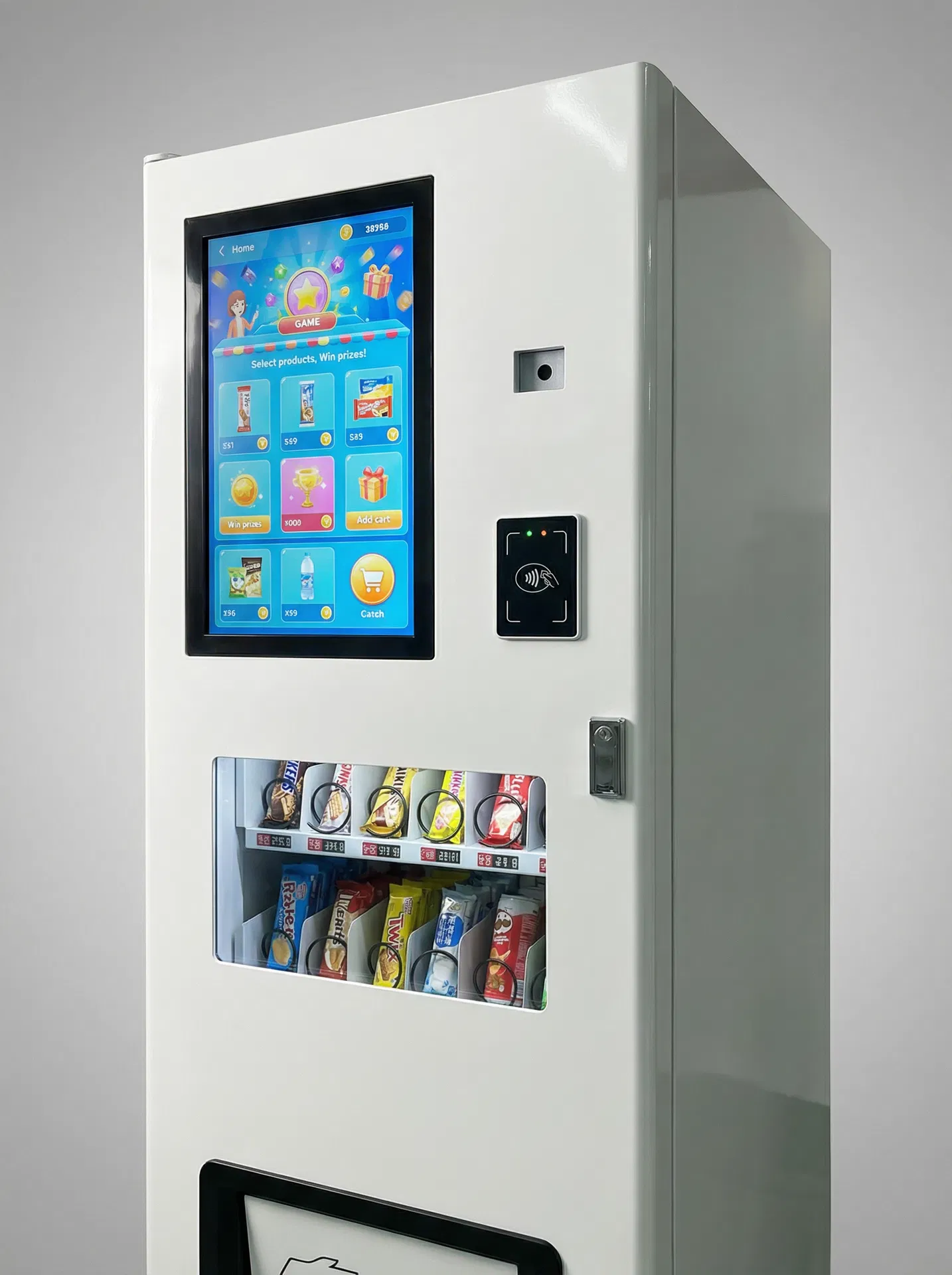 智慧型販賣機 — 螢幕互動畫面