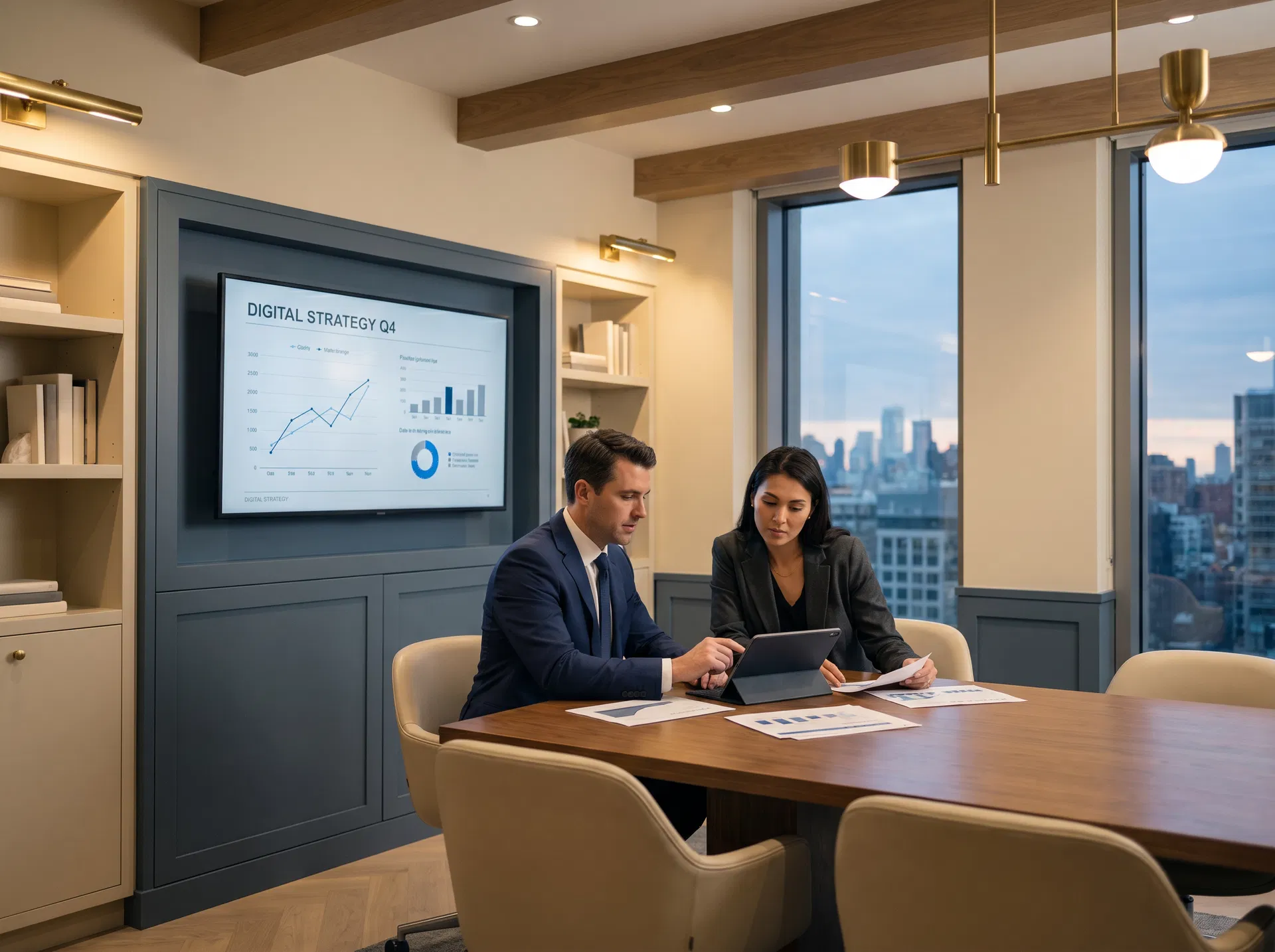 Strategic business consultation