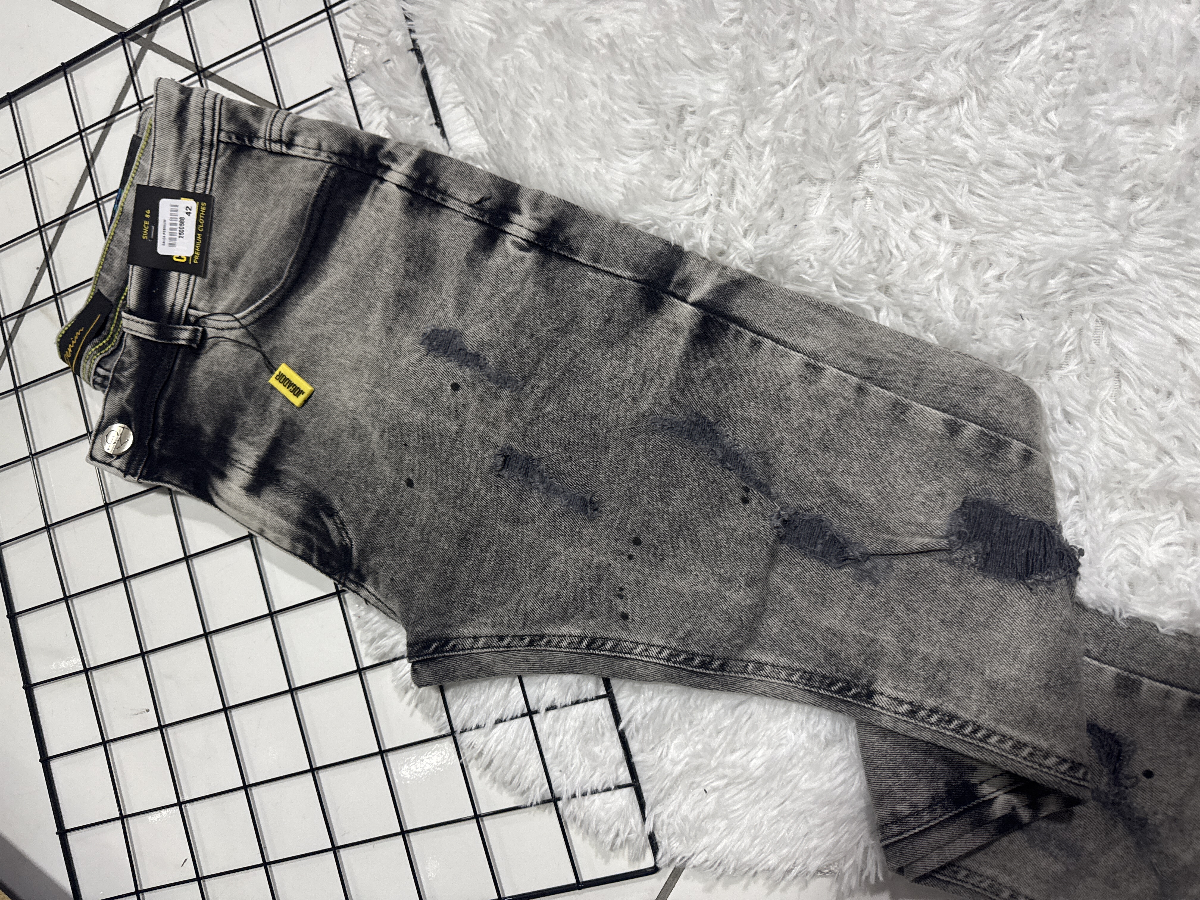 Calça Jogador City Denim Grafite