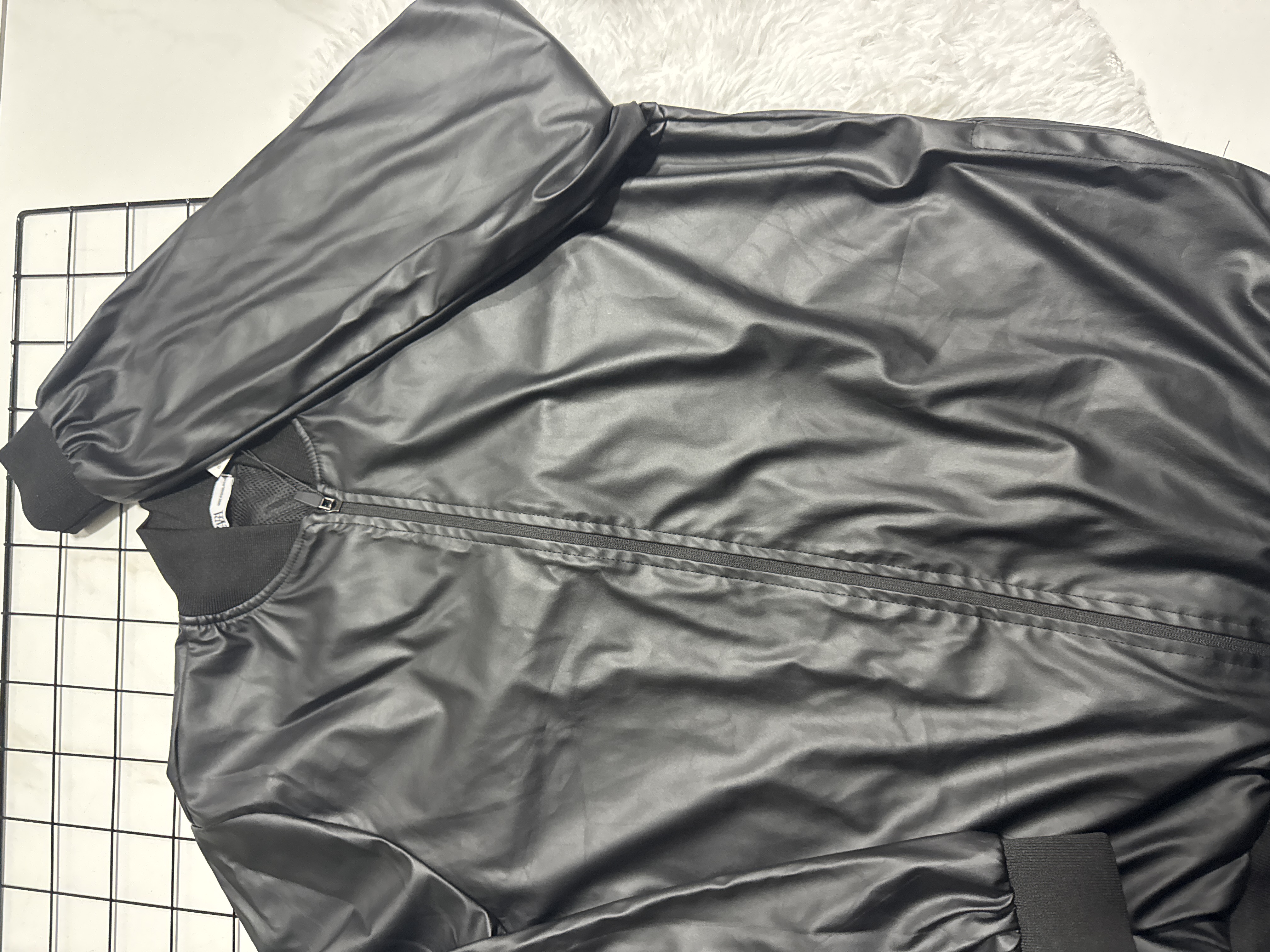 Jaqueta Padrão Zara Preta