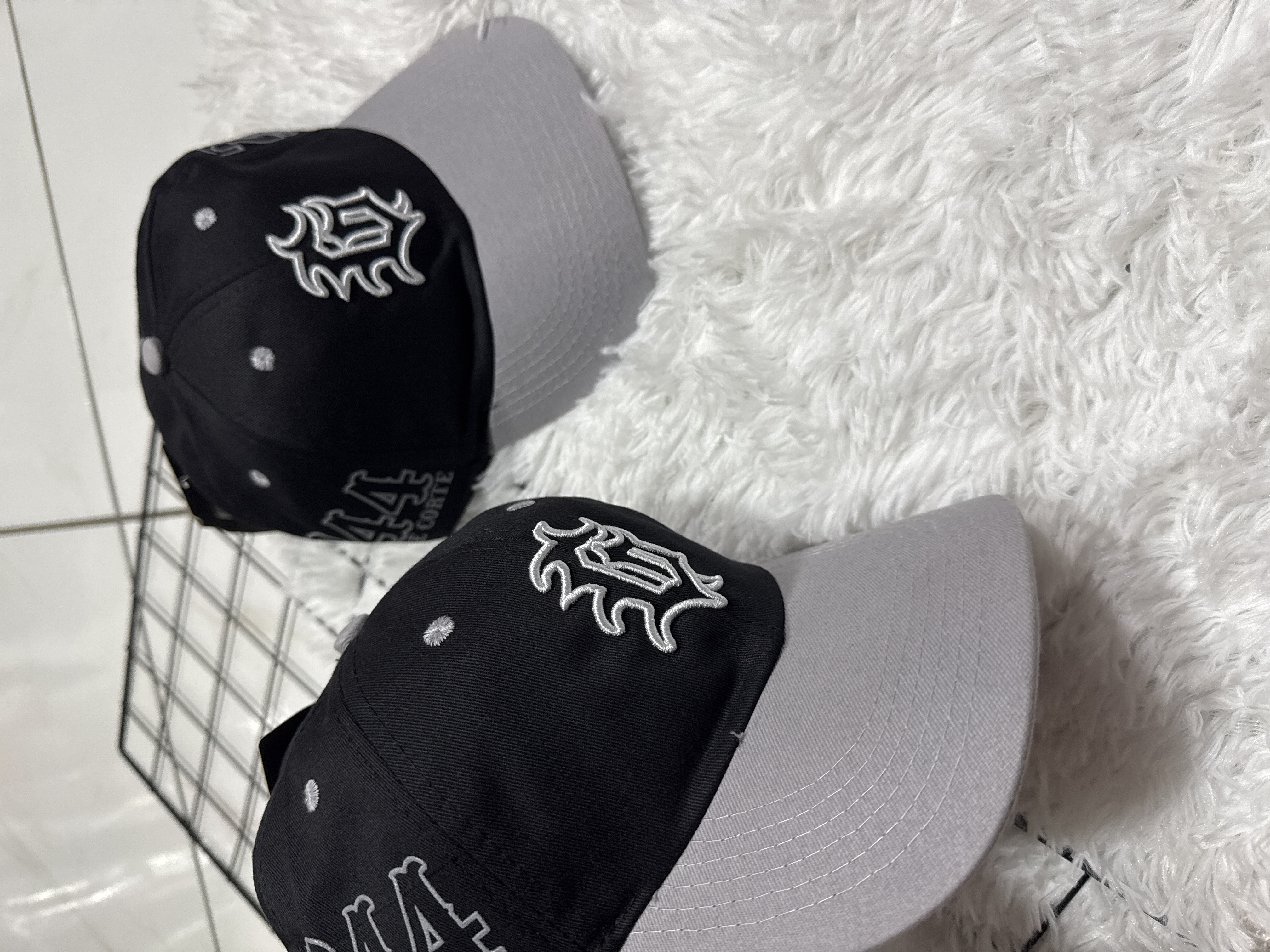 Boné  Preto/Cinza  244