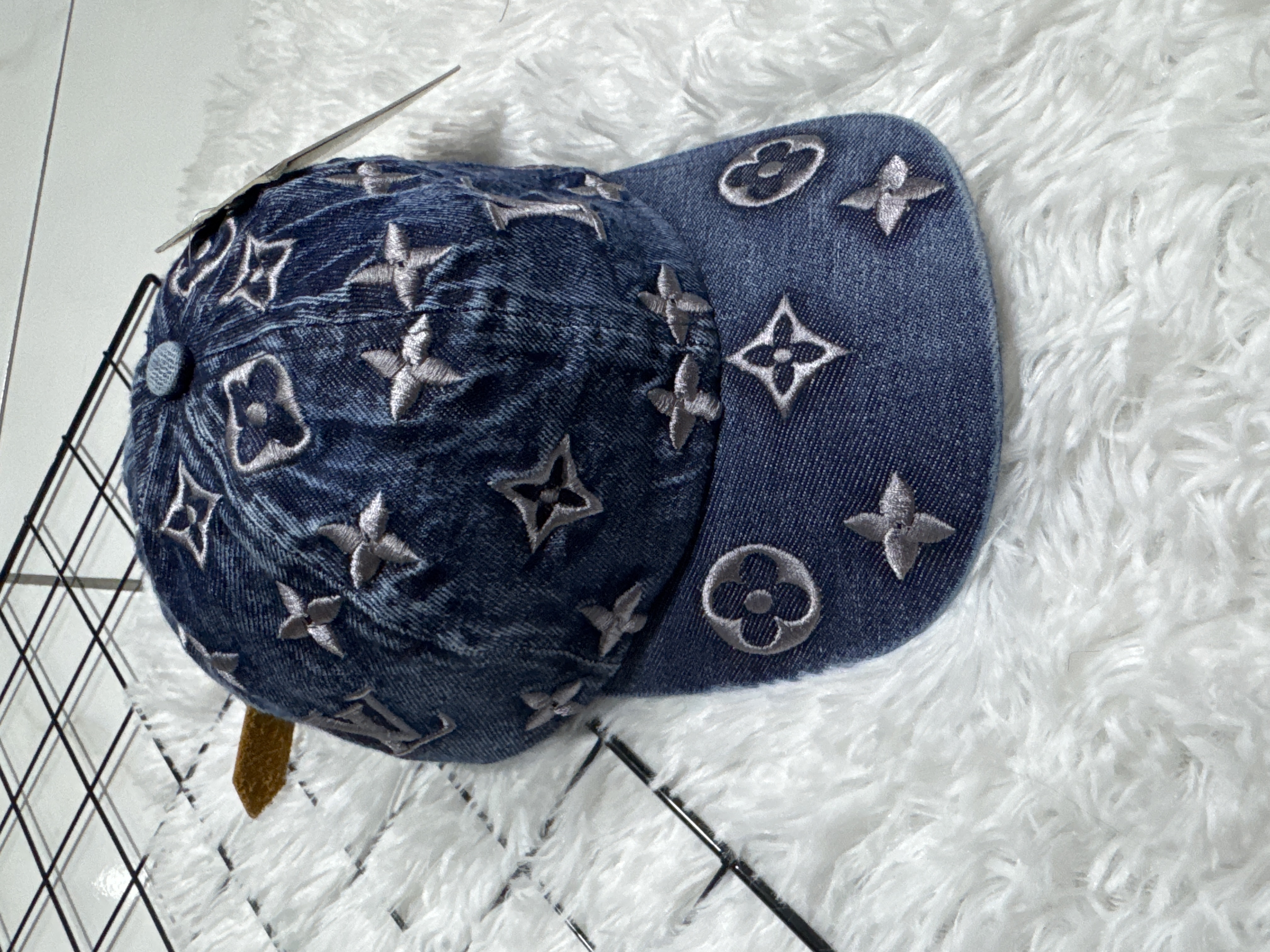 Boné Lv Jeans Prata