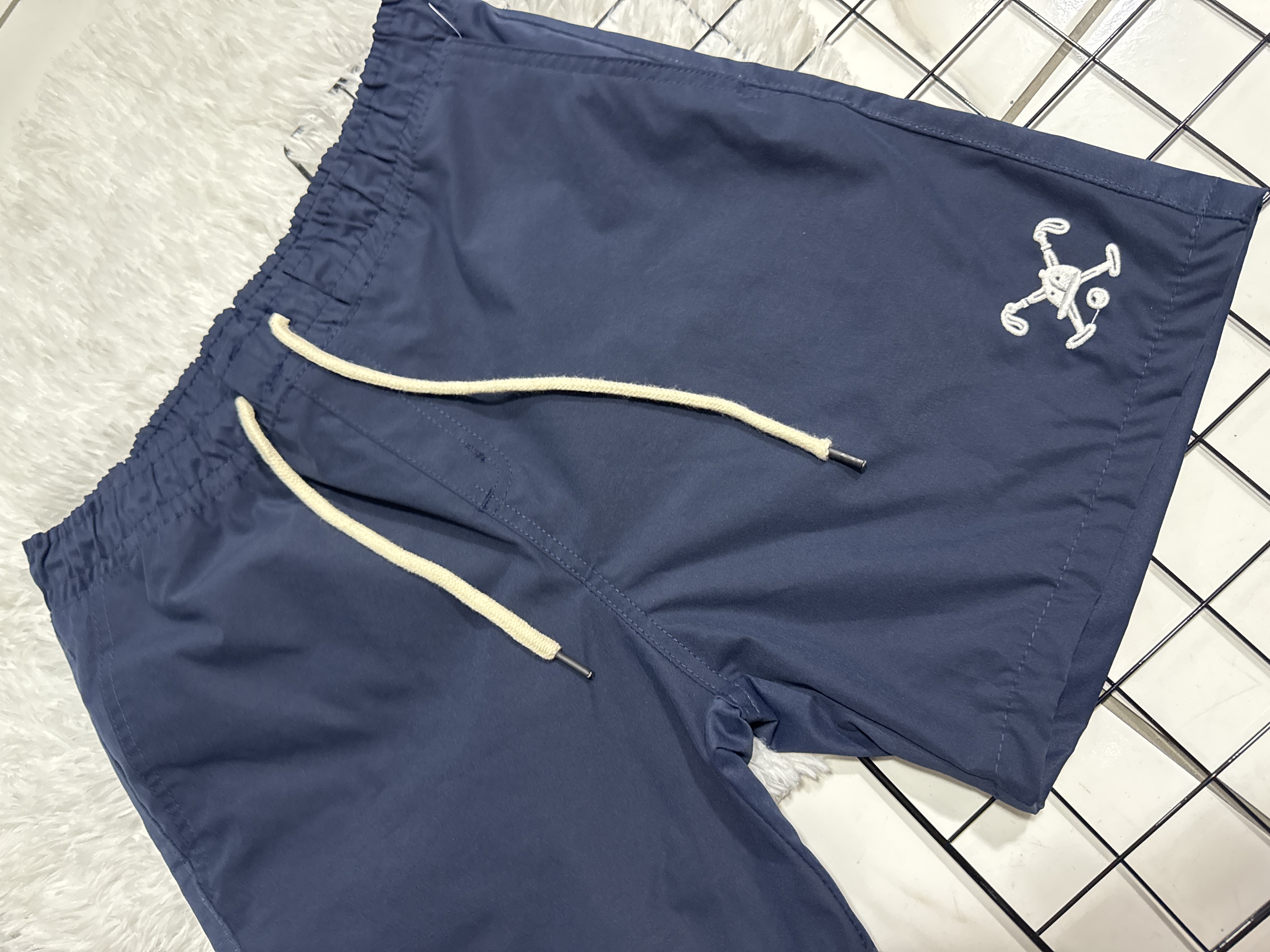 Short Tactel Polo Play Azul