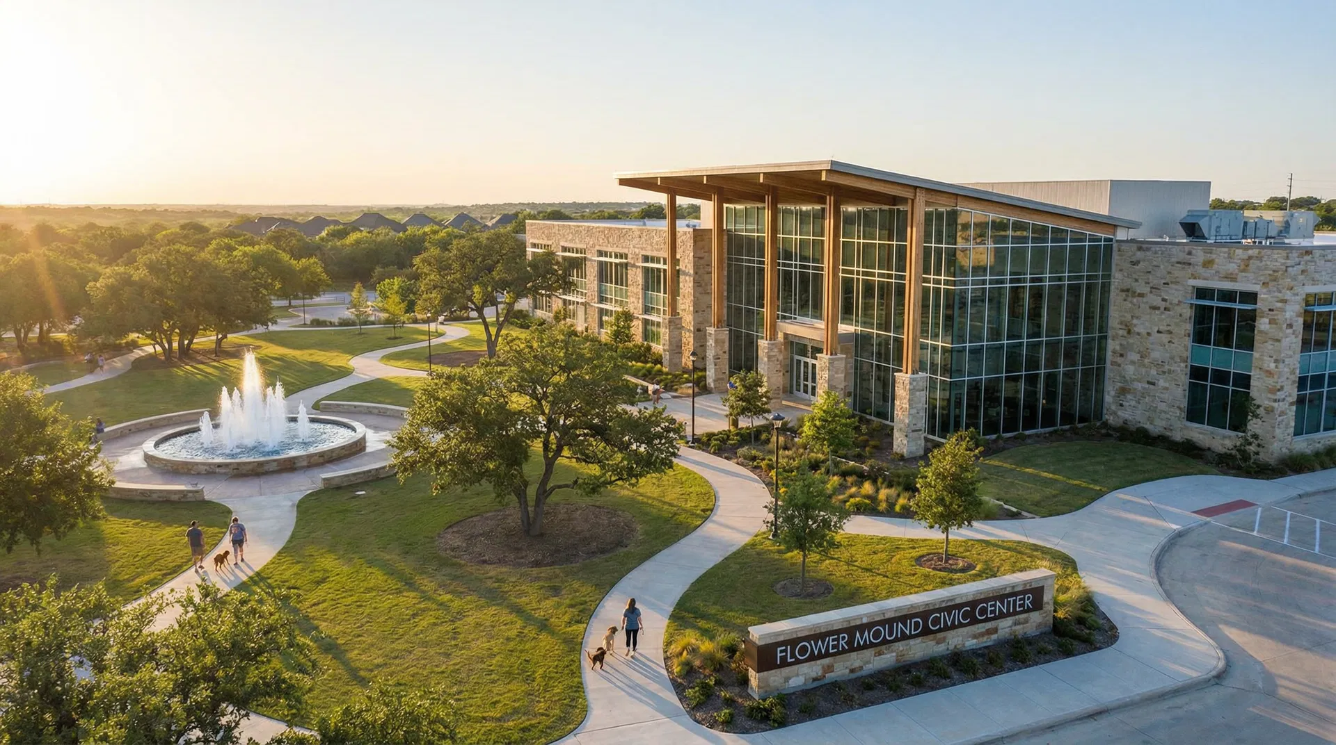 Flower Mound skyline