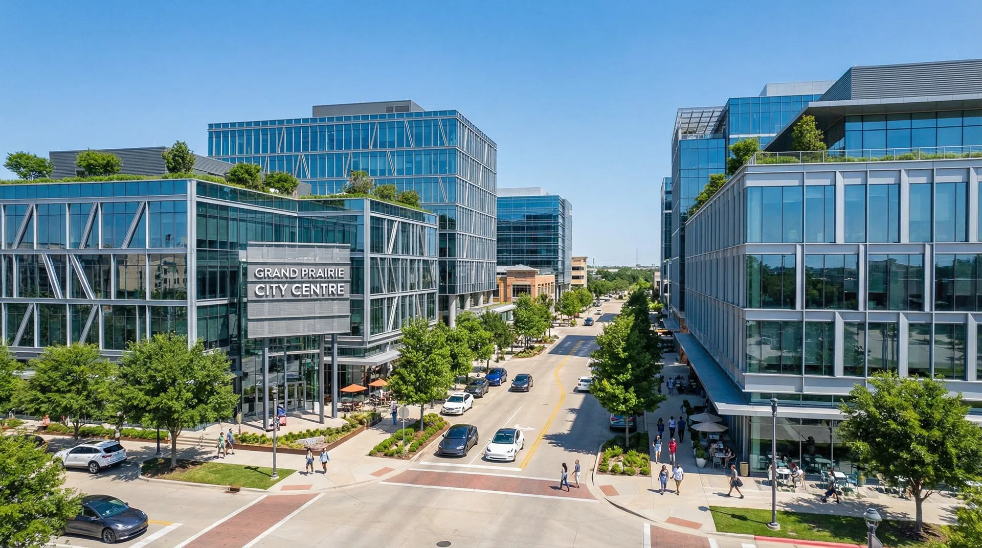 Grand Prairie skyline