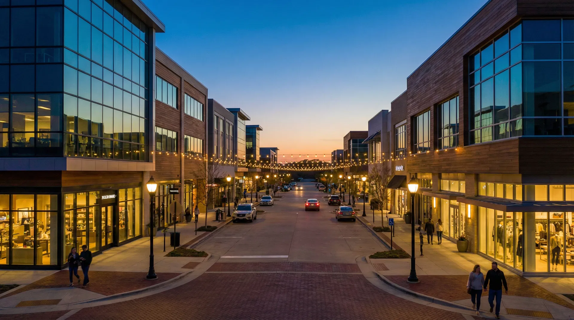 Highland Village skyline
