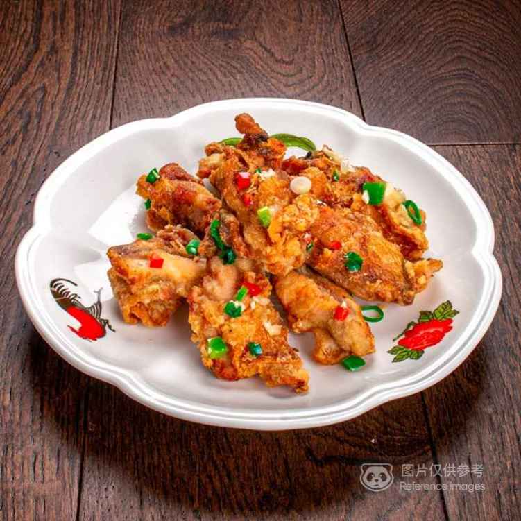 椒盐鸡扒