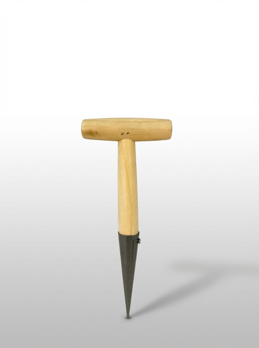 Stainless Steel T-Handle Garden Soil Planter