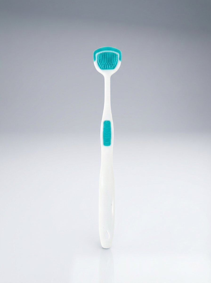 Dual-Sided Tongue Cleaner Brush, Oral Care