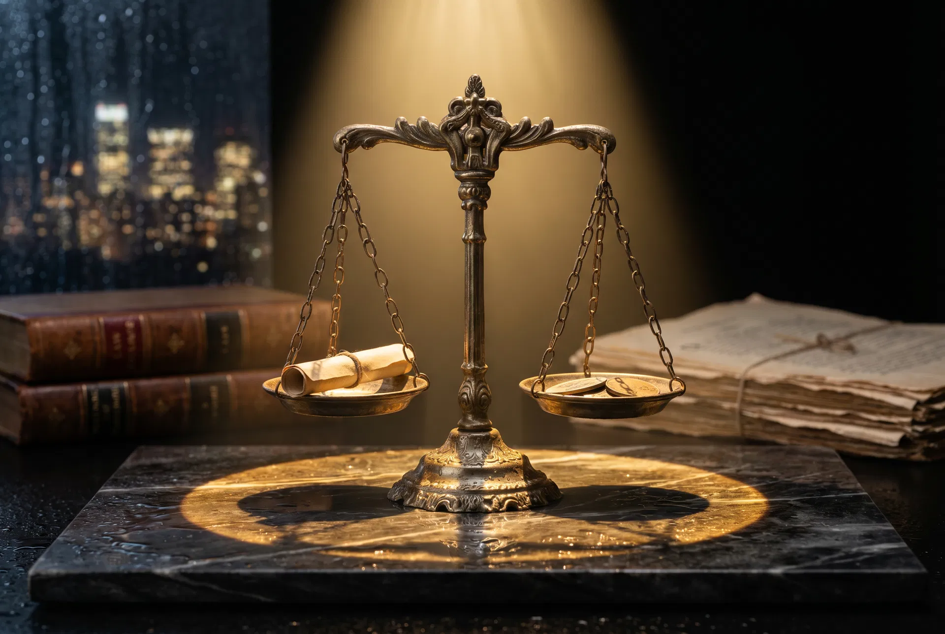 Waga sprawiedliwości — Klonowski Litigation Funding