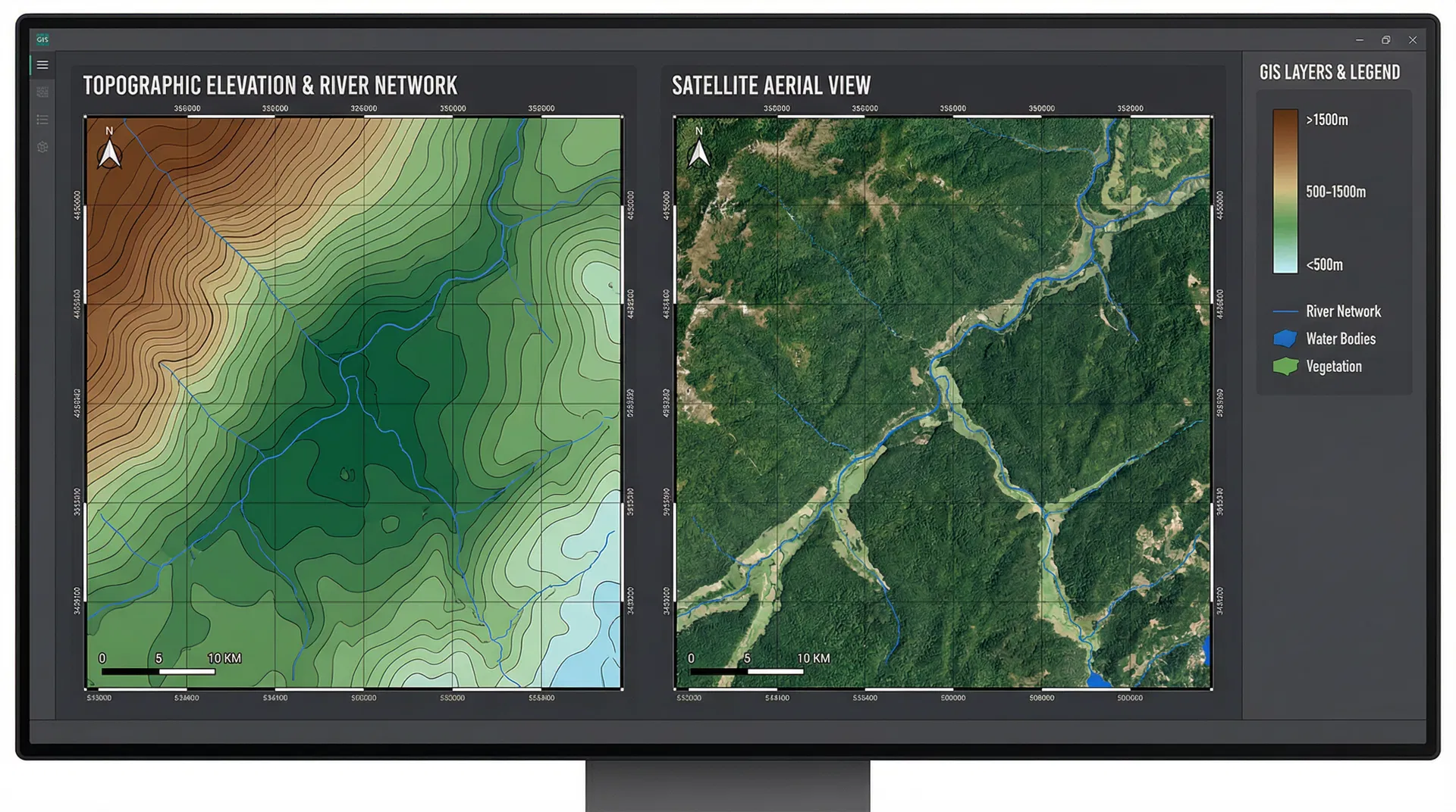 GIS Map Background