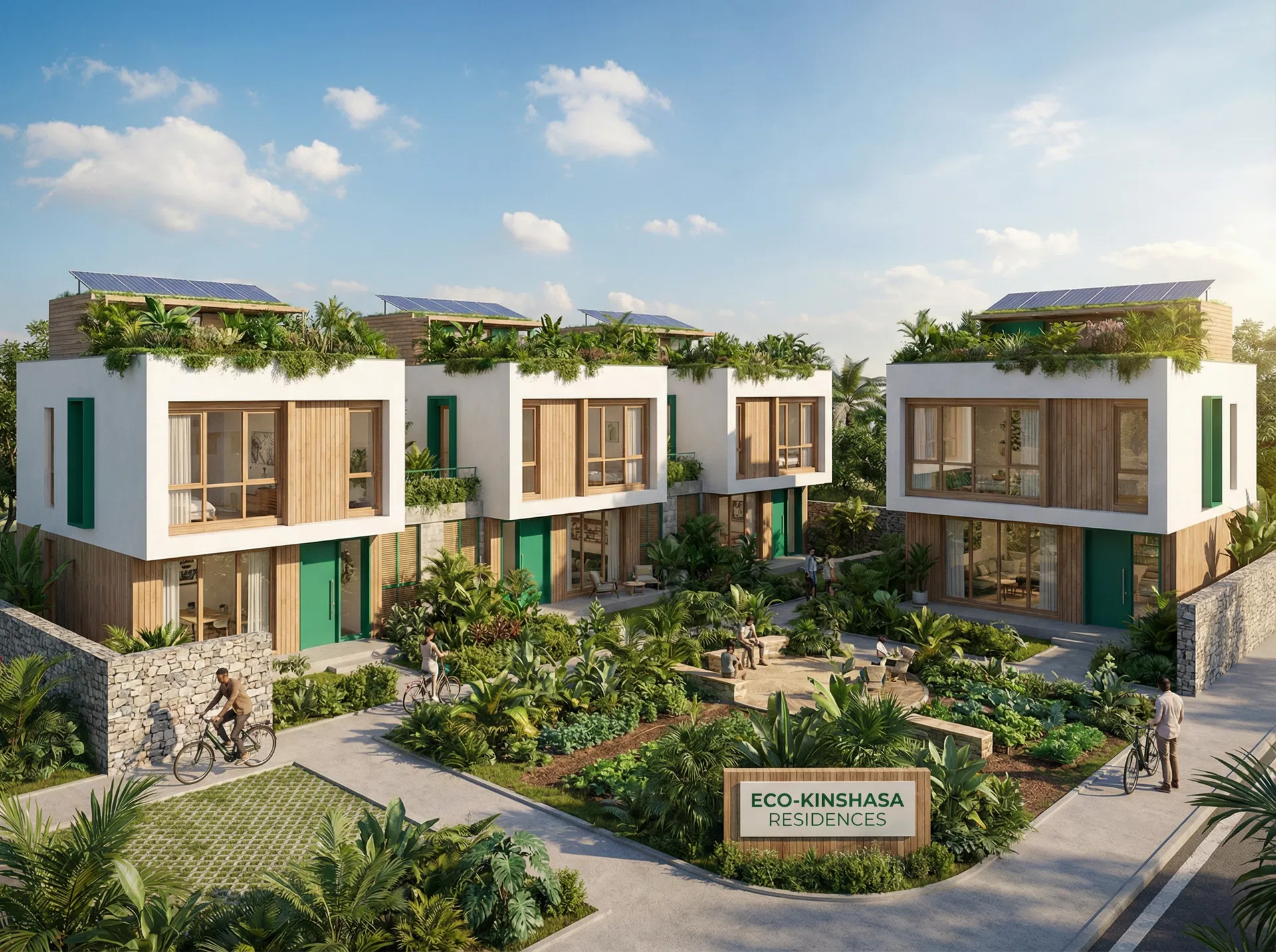 Éco-Résidences Kinshasa — Projet Neuf