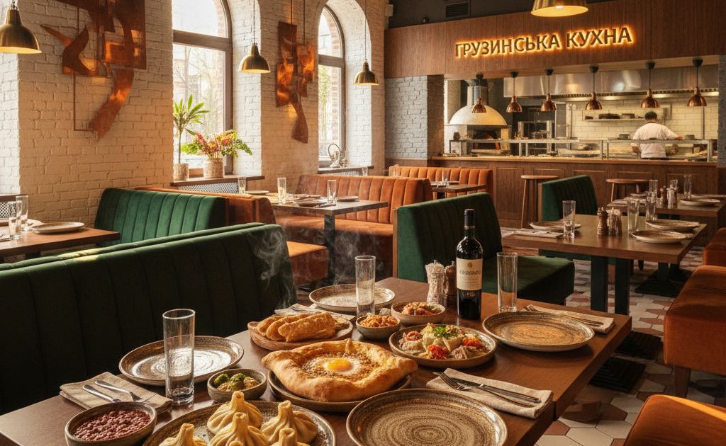 Грузинська насолода з видом на Дніпро: мій візит до «Кувшина»