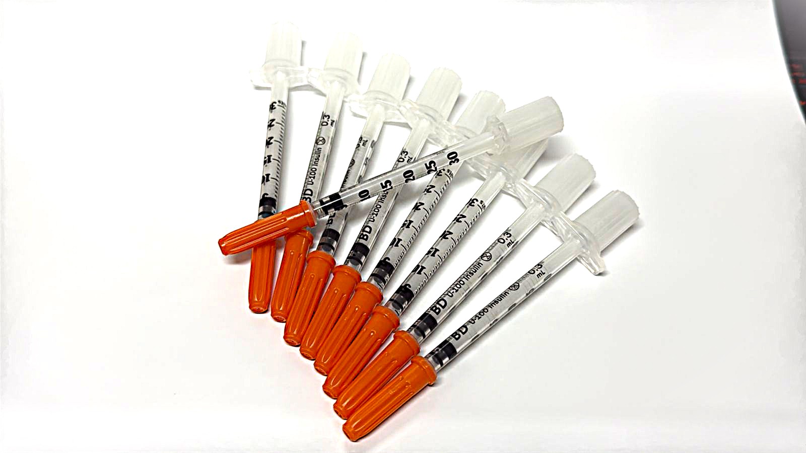Insulin Syringe 0.3ml (10 pack)