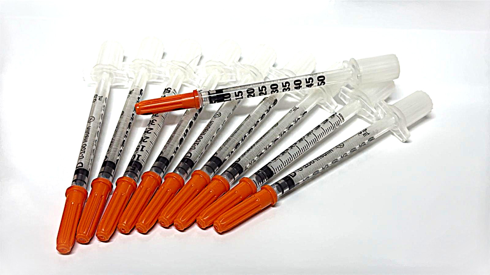 Insulin Syringe 0.5ml (10 pack)