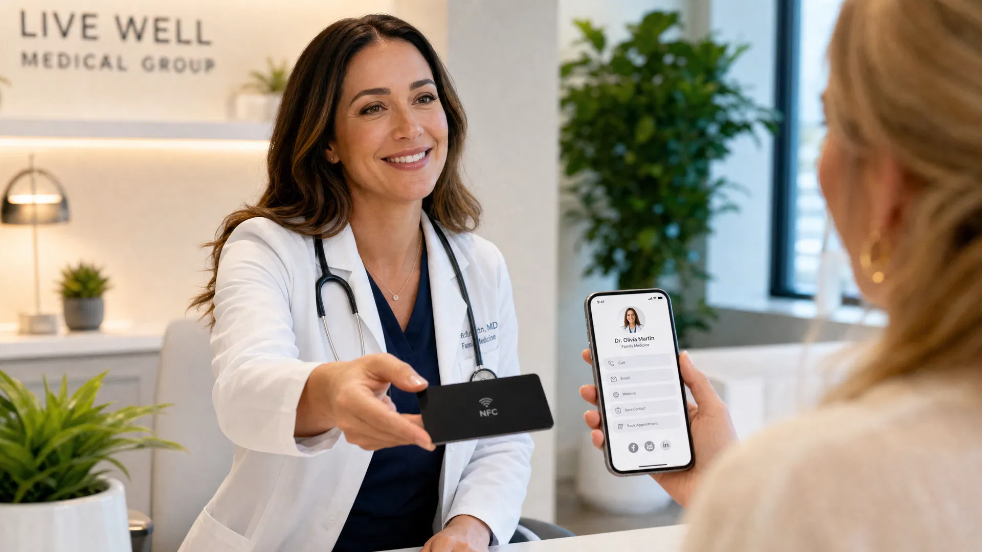 Digitale Visitenkarte für Ärzte: Patientenbindung und Zuweiser-Netzwerk stärken