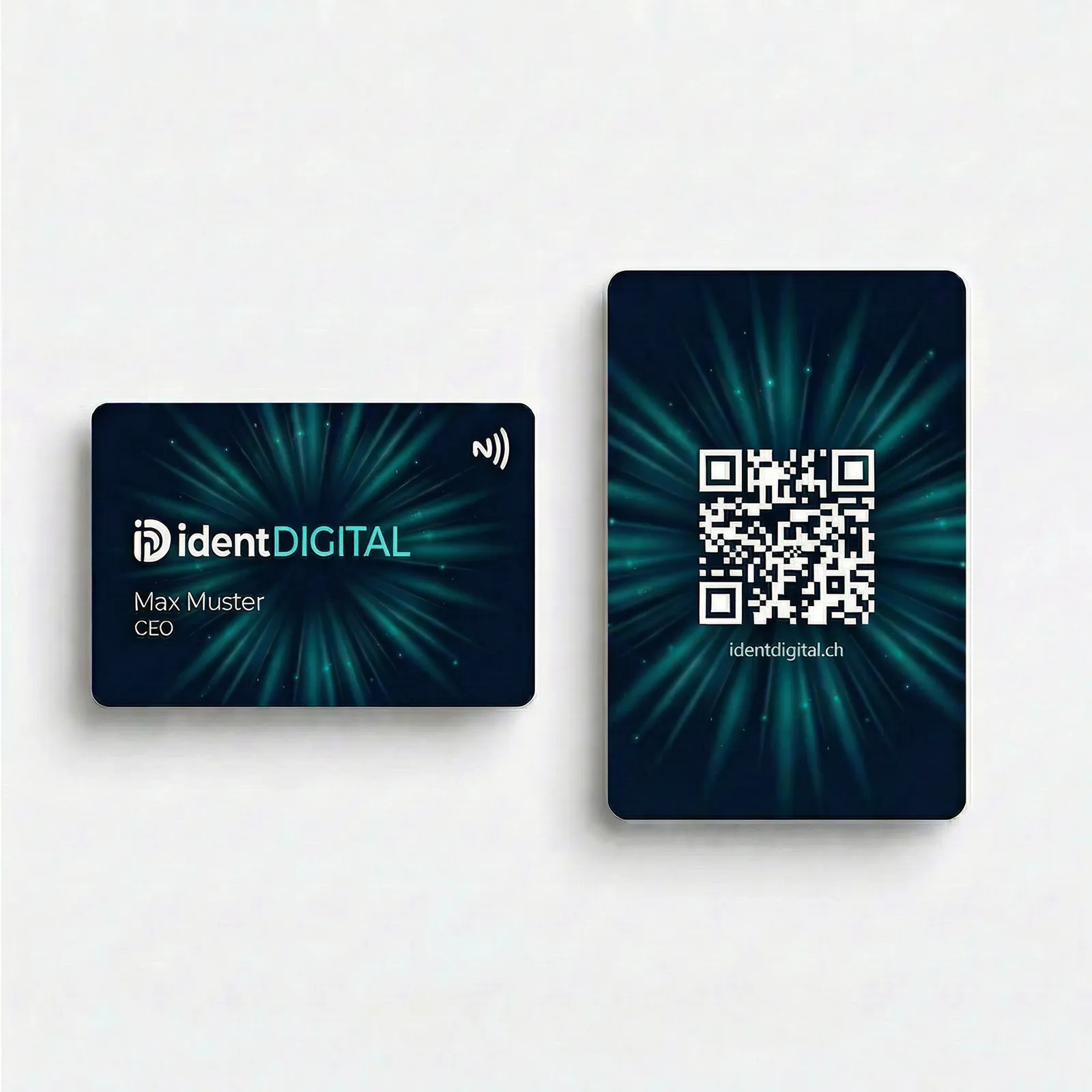 PVC NFC & QR-Code Visitenkarte