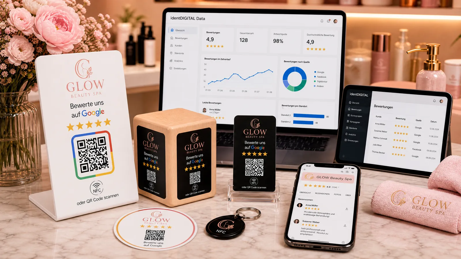 Google-Bewertungsset Beauty & Kosmetik