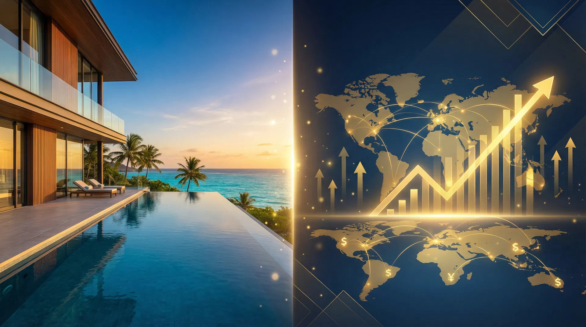 Luxury vacation rental with financial growth