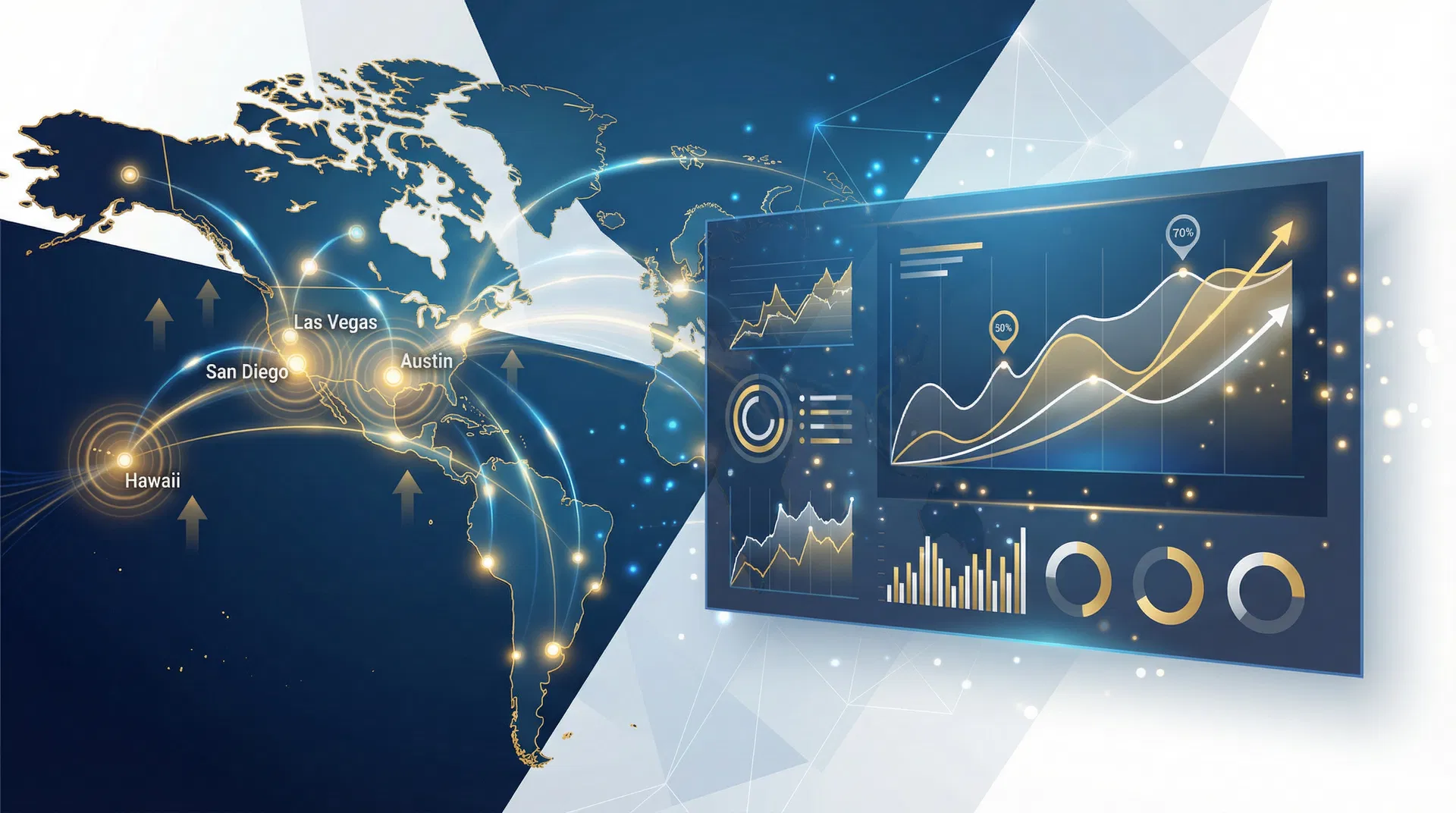 Market insights visualization