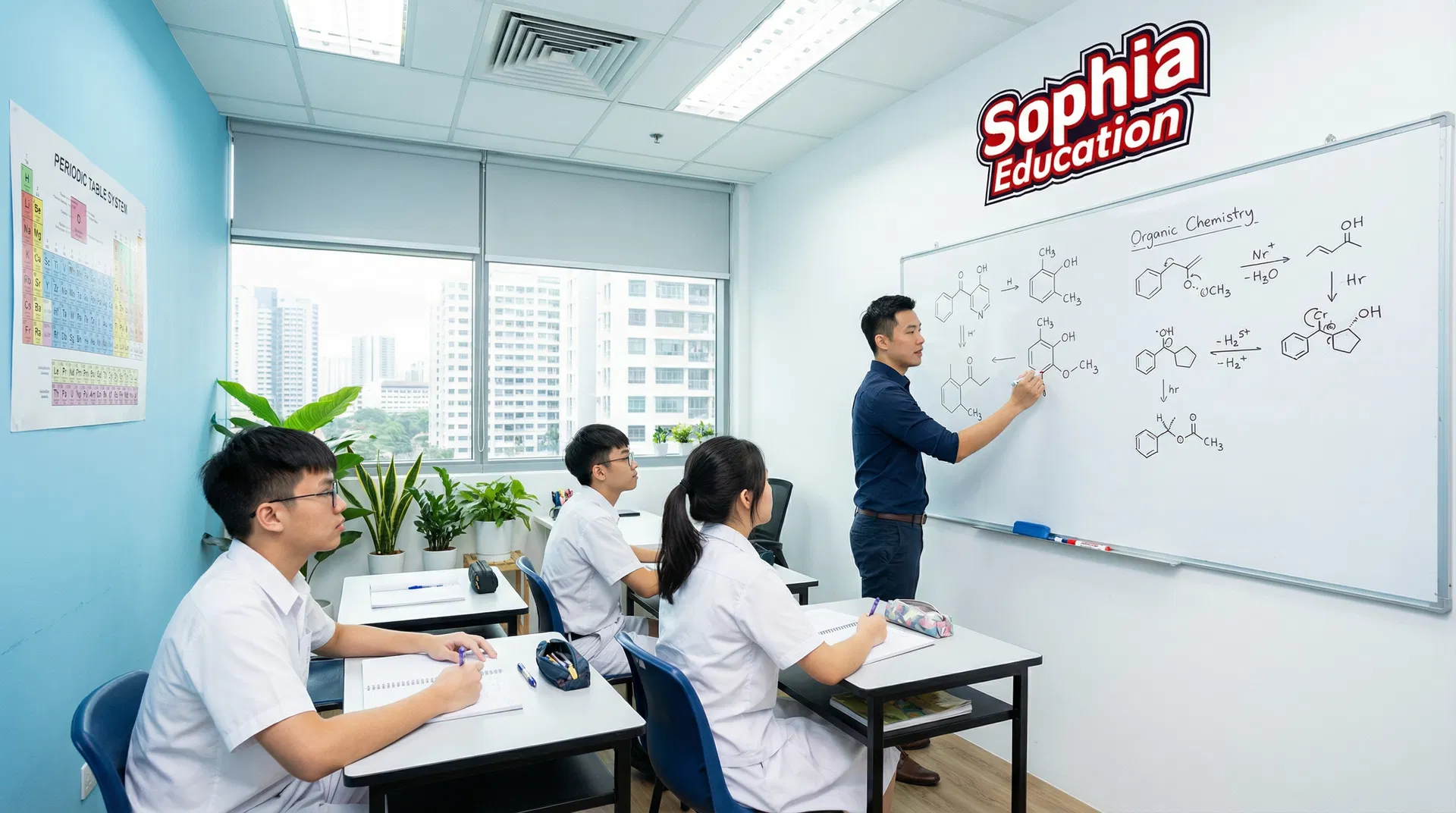 JC H2 Chemistry tuition at Sophia Education