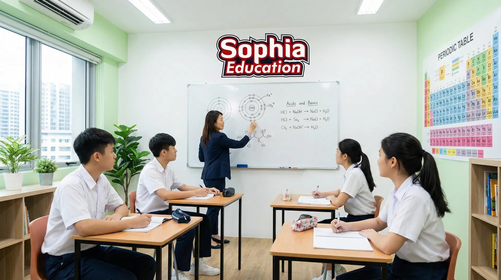 O-Level Chemistry tuition at Sophia Education