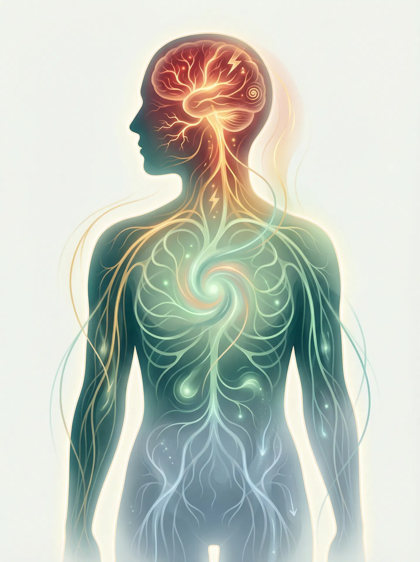 Nervous system zones visualization