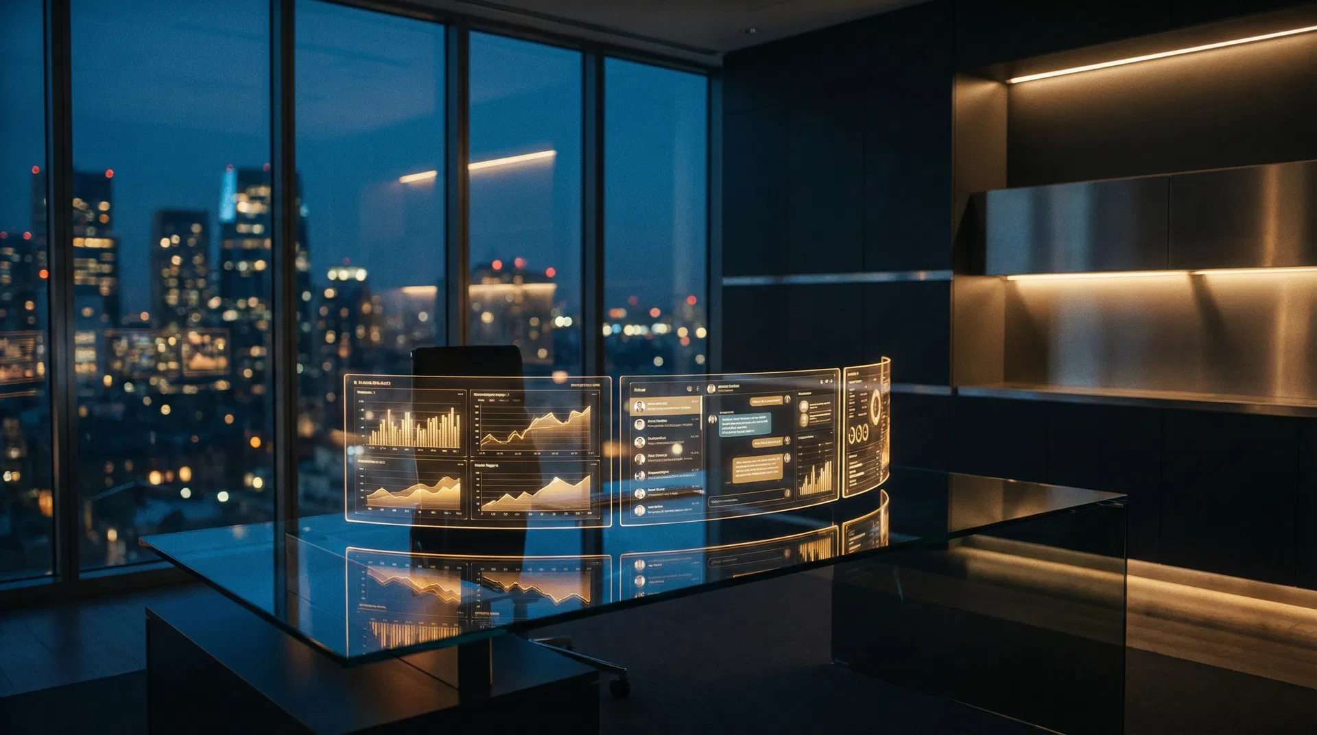 Premium business operations center