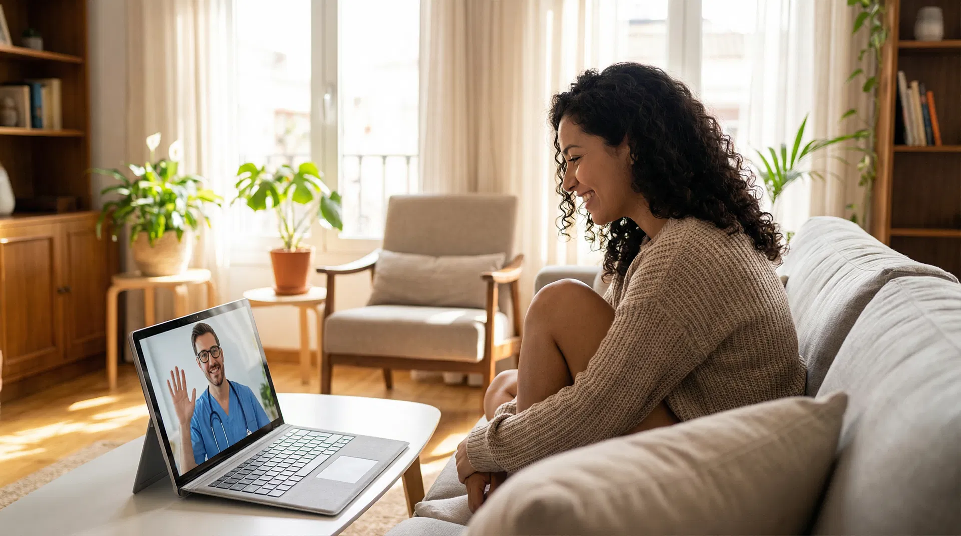 Free video consultation from home