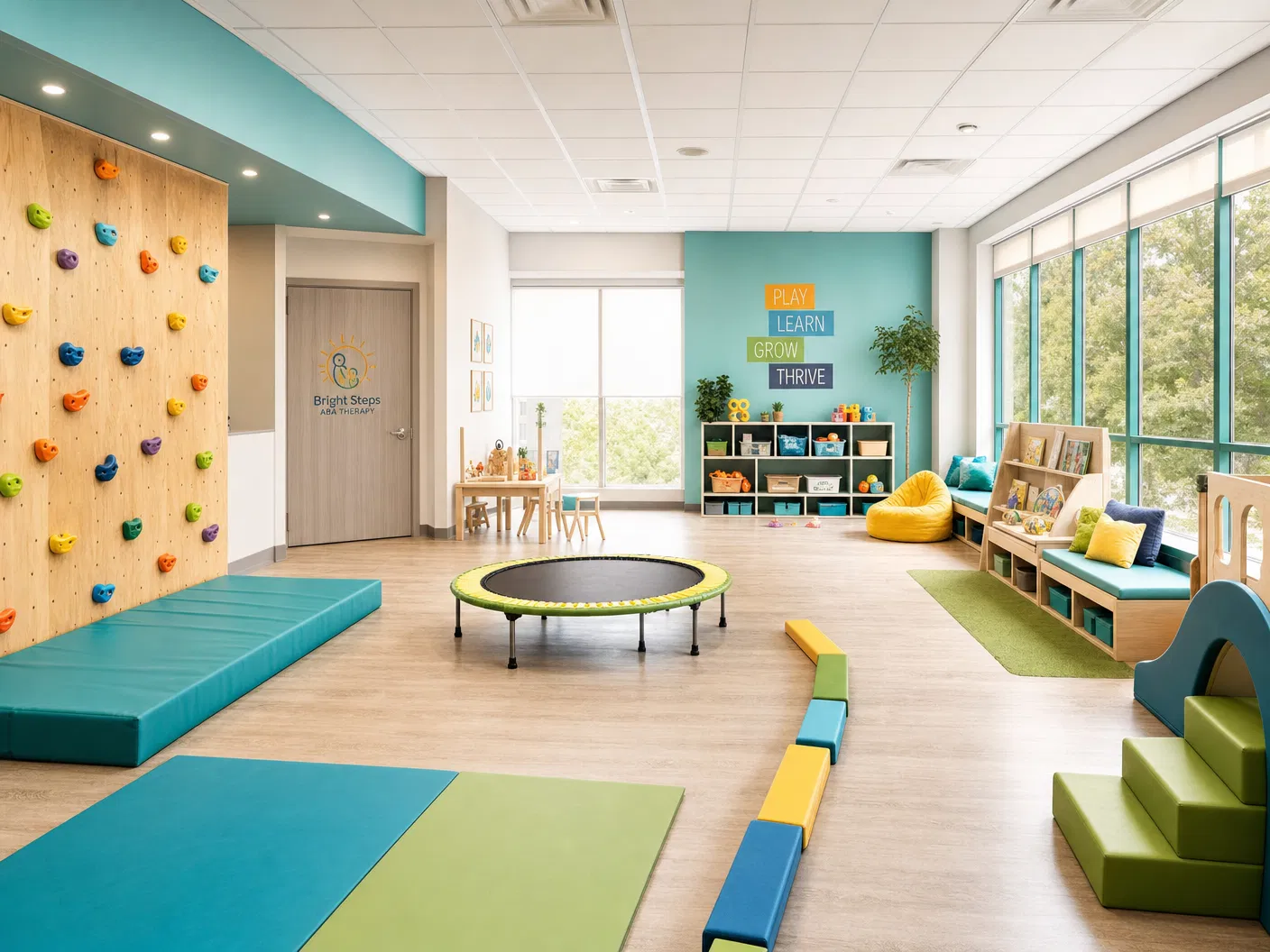 Beyond Growth ABA gym and play space