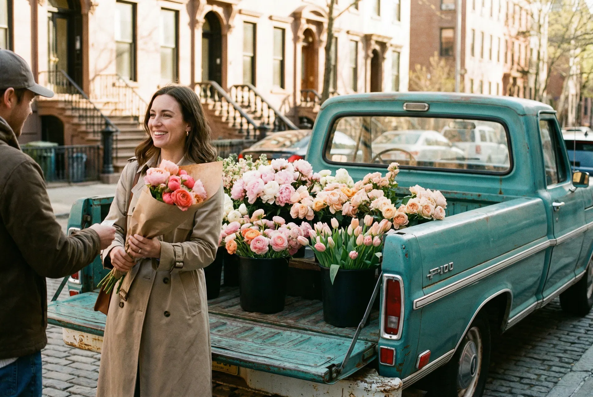 Brownstone Botanical flower truck experience