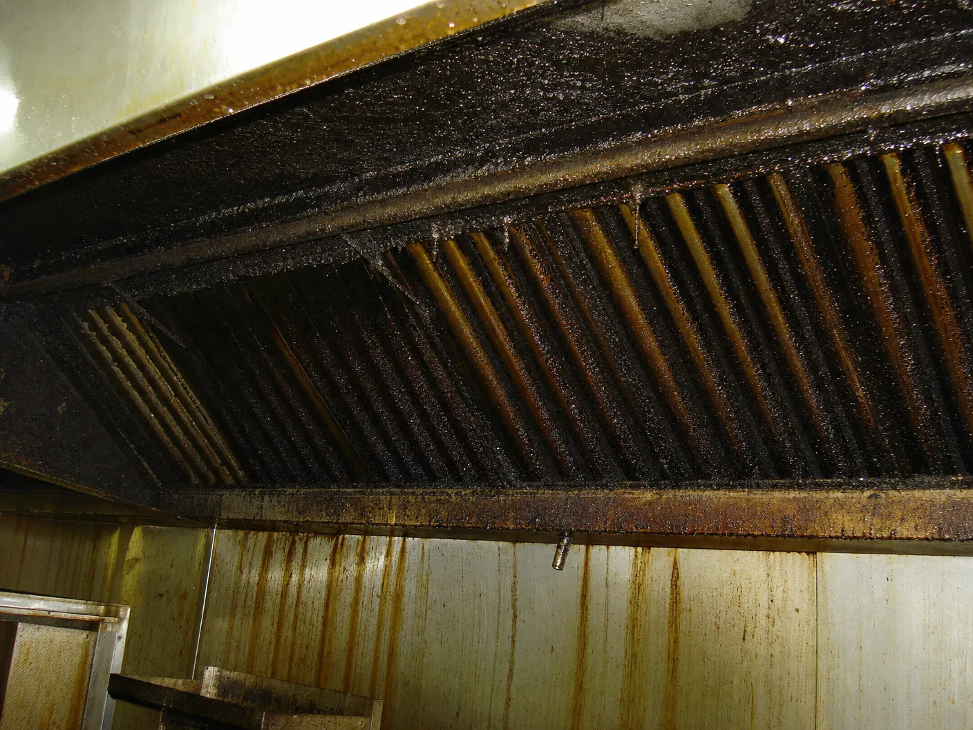 Hood & Vents Before