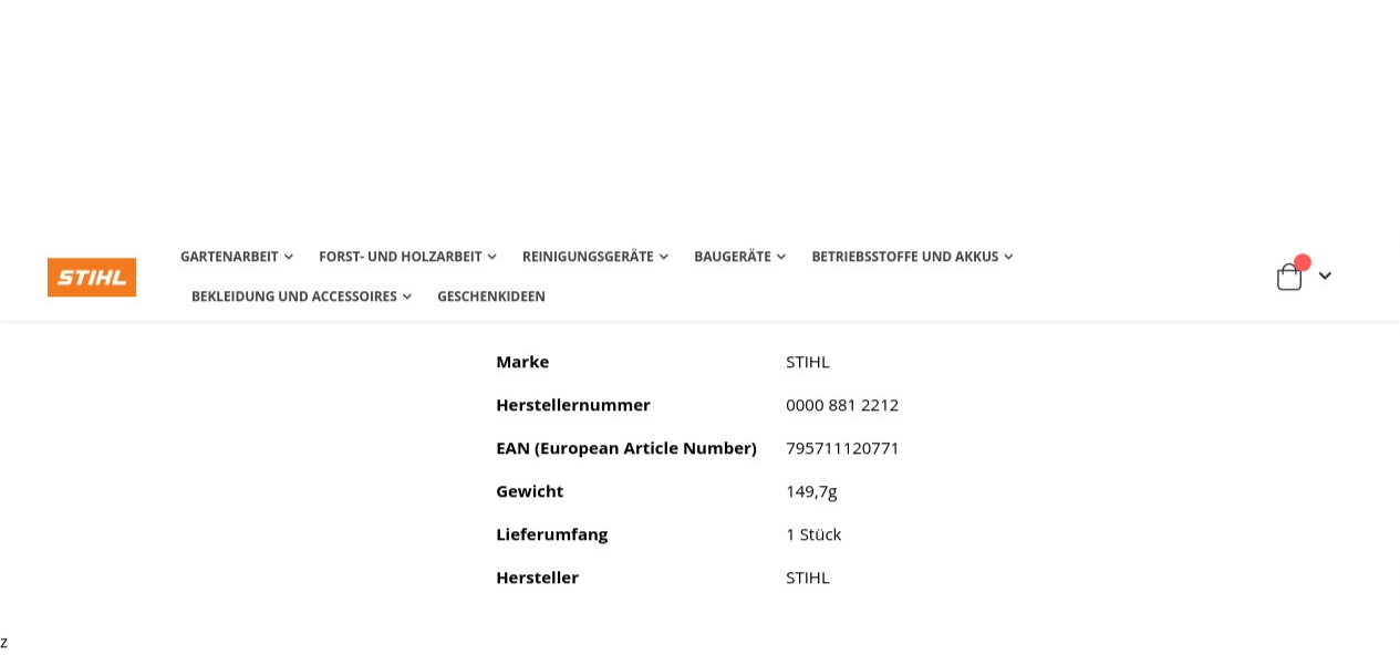 STIHL Fäll- und Schnitt-Kunststoffkeil (19cm)