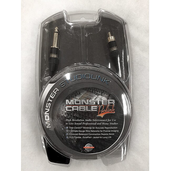 MONSTER SL-CR-4 StudioLink Linekabel Chinch-Klm 4m (MO600284)