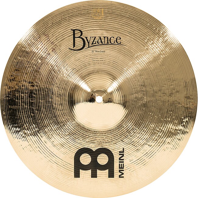 MEINL B15TC-B Byzance Brilliant Thin Crash 15 Zoll, brilliant