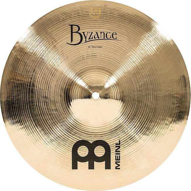 MEINL B14TC-B Byzance Brilliant Thin Crash 14 Zoll, brilliant