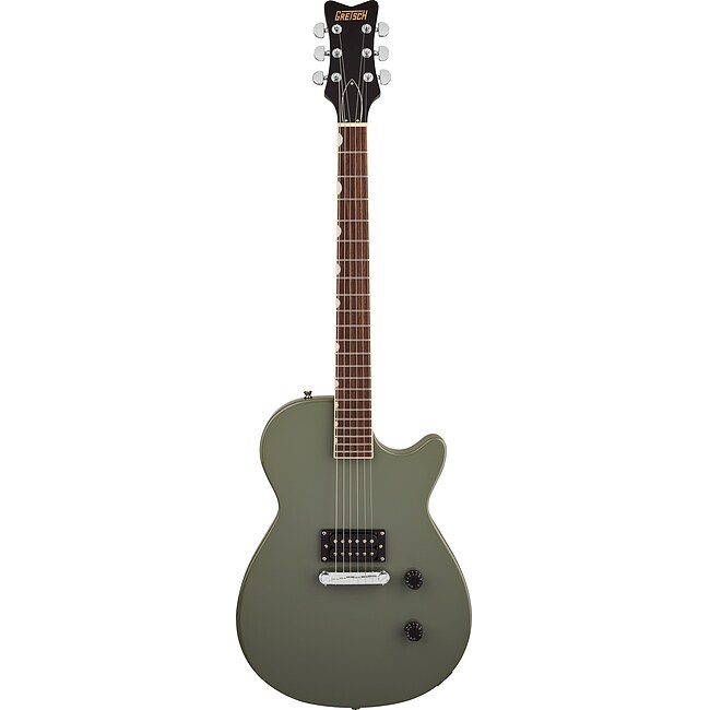 GRETSCH Streamliner Jet Club 1 PU OLV DRB E-Gitarre, olive drap