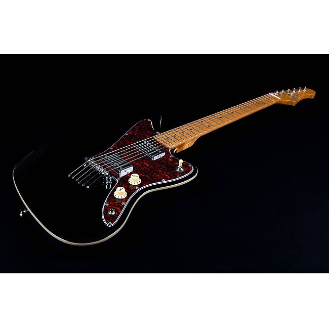 JET GUITARS JJ-350 BK E-Gitarre, schwarz - Bild 4