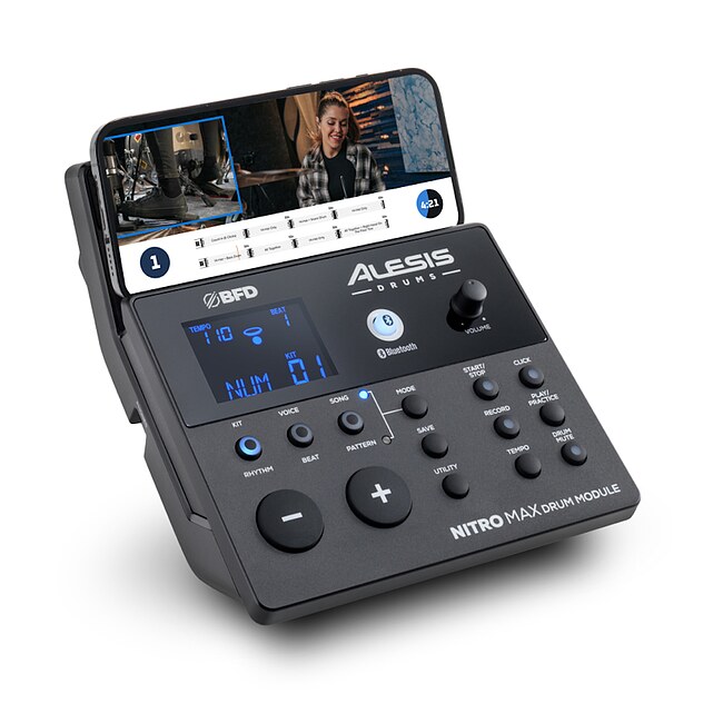 ALESIS Nitro Max Kit Elektronisches Schlagzeug mit Mesh Heads - Bild 12