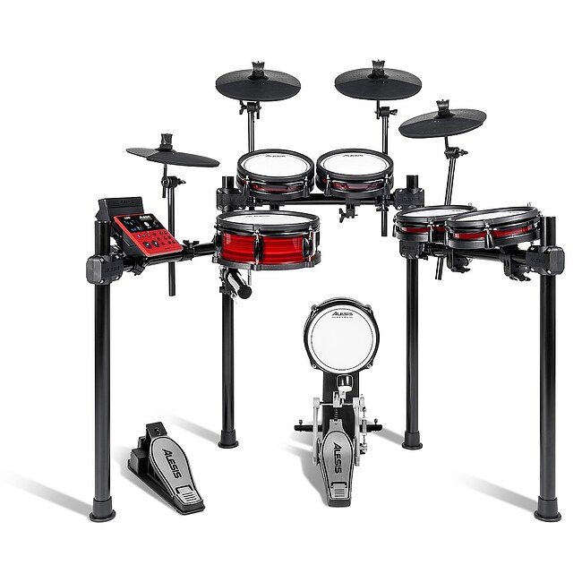 ALESIS Nitro Pro Kit XL Elektronisches Schlagzeug mit Mesh Heads