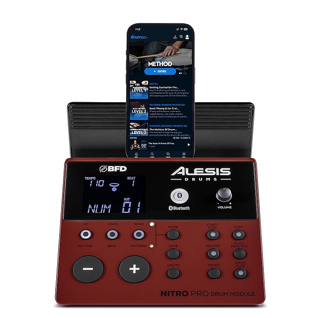 ALESIS Nitro Pro Kit XL Elektronisches Schlagzeug mit Mesh Heads - Bild 6