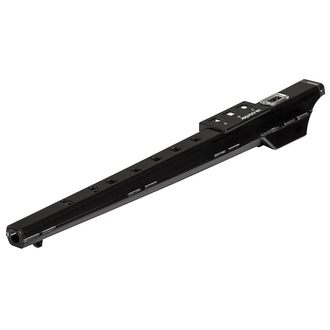 ARTINOISE re.corder Black Akustische/digitale Hybrid-Blockflöte